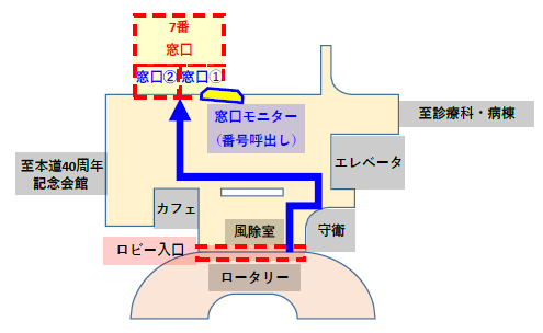 ロビー概略図