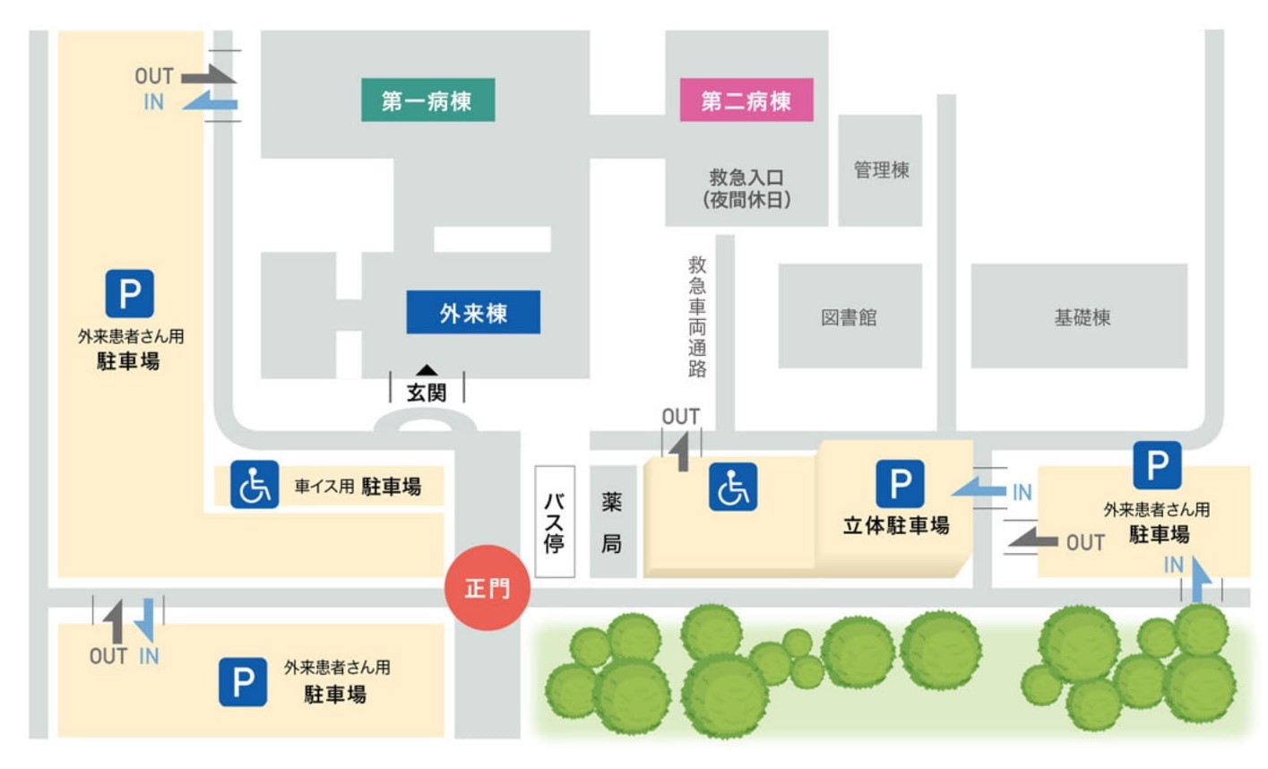 駐車場案内図